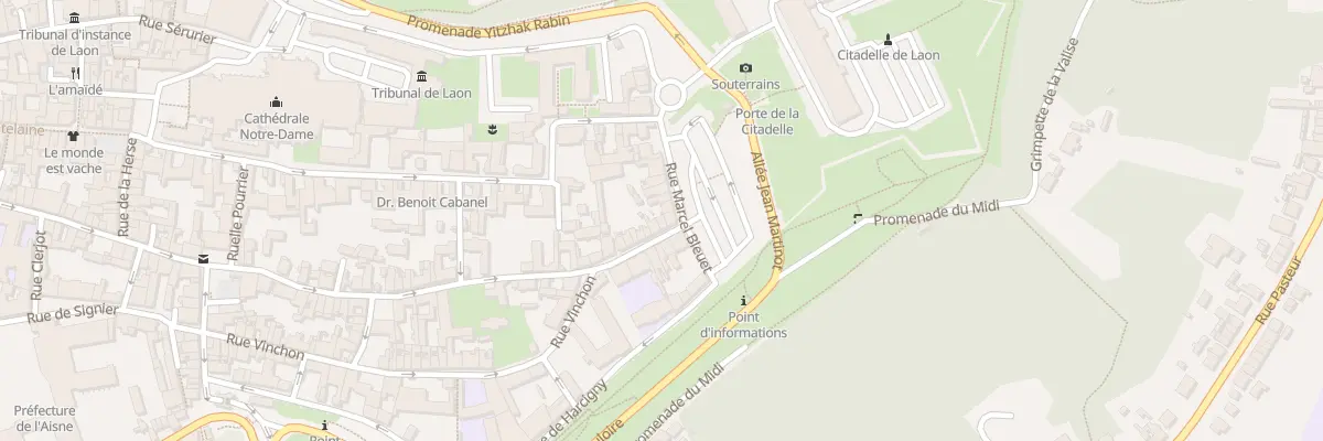 Plan du 69 Rue Vinchon à Laon