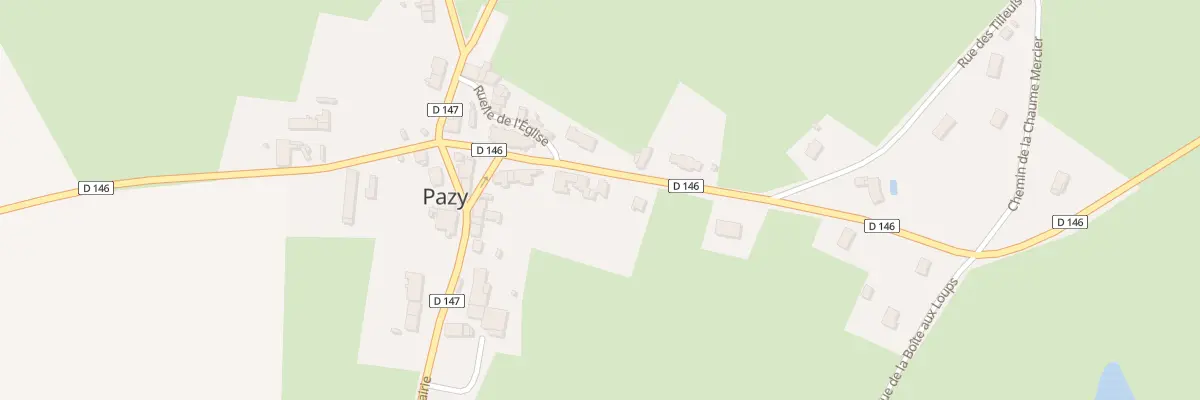 Plan du 6 Rue du Clos Sainte Marie à Pazy