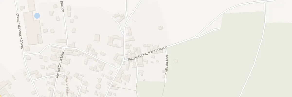 Plan du 7 Rue de la Chaume à la Dame à Mont-Saint-Sulpice