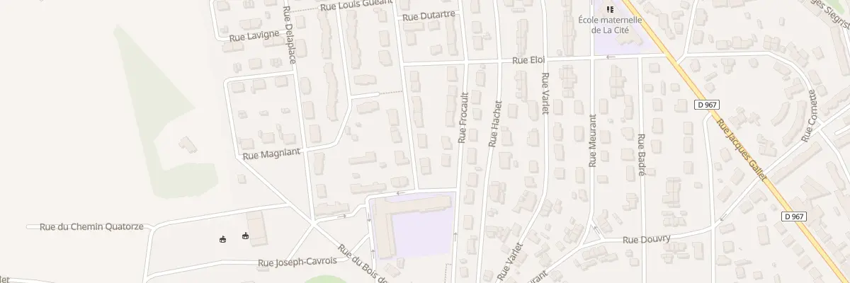 Plan du 18 Rue Turpin à Laon