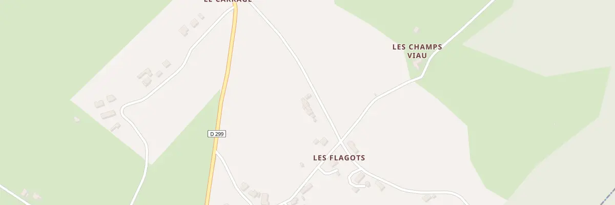 Plan du 5005 Les Flagots à Paray-le-Frésil