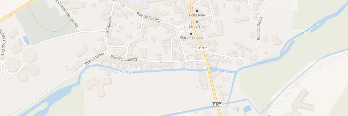 Plan du 10 Rue Richebourg à Laon