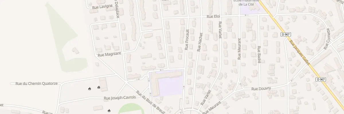 Plan du 16 Rue Turpin à Laon