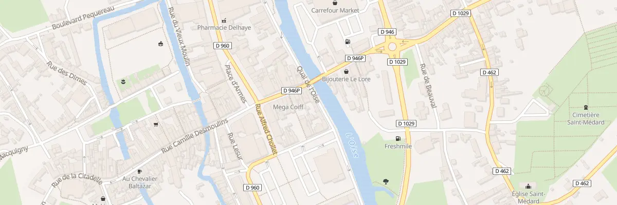 Plan du 328 Rue Camille Desmoulins à Guise
