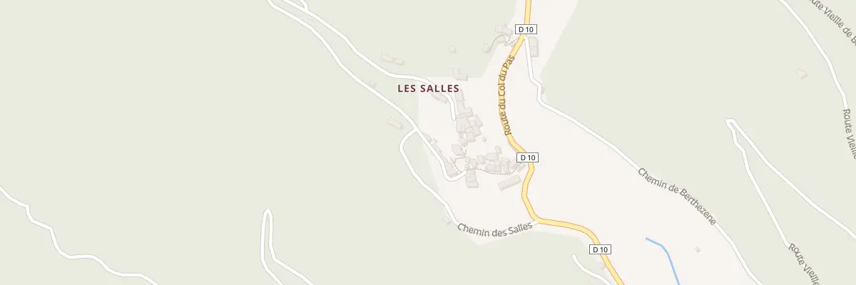 Plan du 6082 Les Salles à Val-d’Aigoual