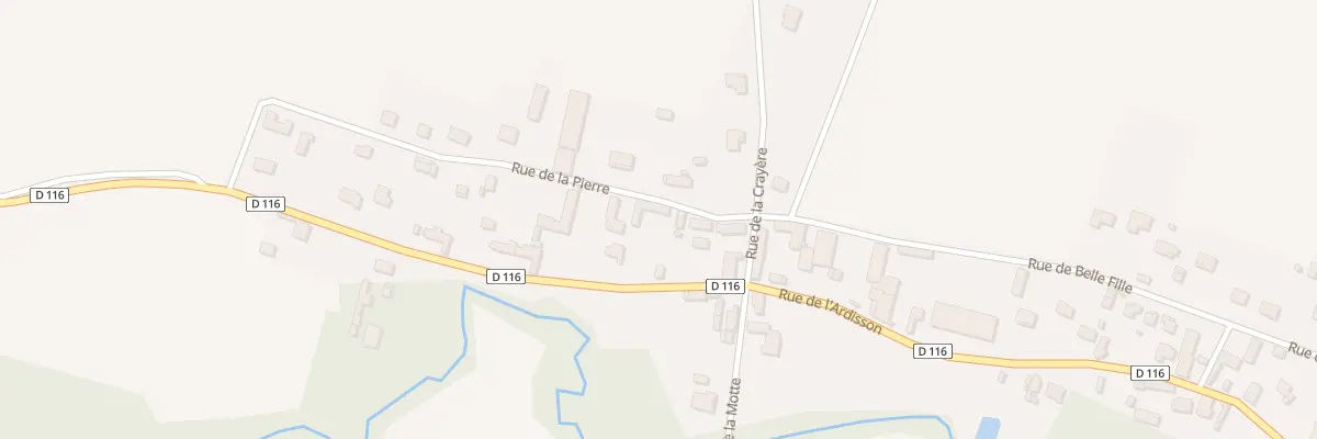 Plan du 7 Rue La Pierre à Saint-Loup-de-Buffigny