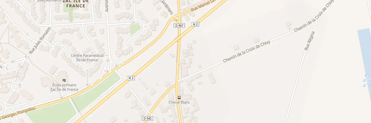 Plan du 69 Rue Arsène Houssaye à Laon