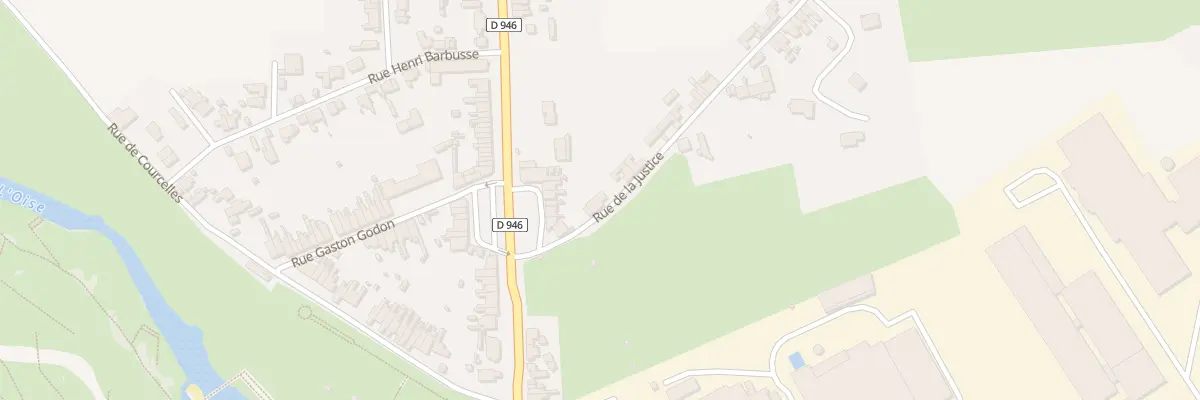 Plan du 77 Rue de la Justice à Guise