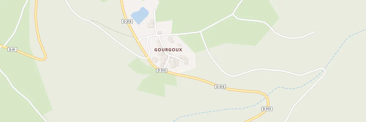 Plan du 5182 Gourgoux à Augerolles