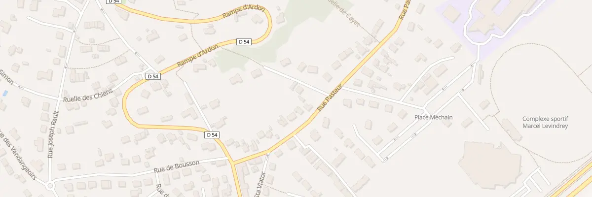 Plan du 25 Rue Pasteur à Laon
