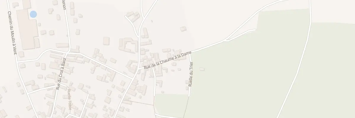 Plan du 14 Rue de la Chaume à la Dame à Mont-Saint-Sulpice