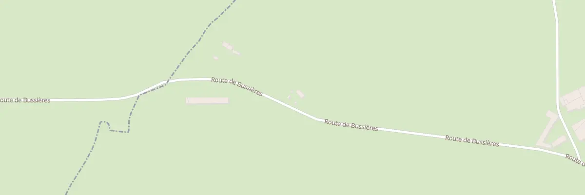 Plan du 50 Rte de Bussières à Montigny-sur-Canne
