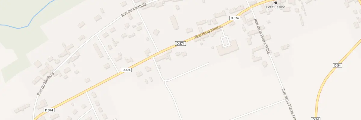 Plan du 33 Rue de la Mothe à Marcilly-le-Hayer