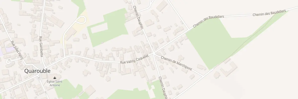 Plan du 51 Rue Valmy Coquelet à Quarouble