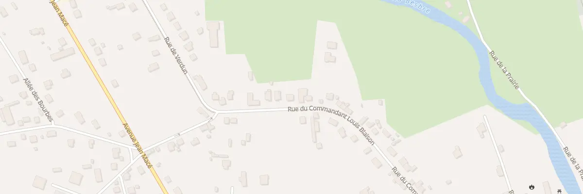 Plan du 38 Rue Commandant Louis Blaison à Lapalisse