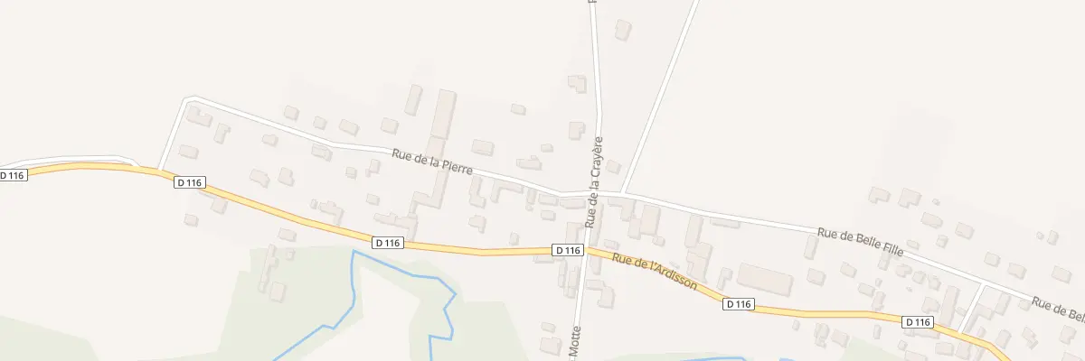 Plan du 4 Rue La Pierre à Saint-Loup-de-Buffigny