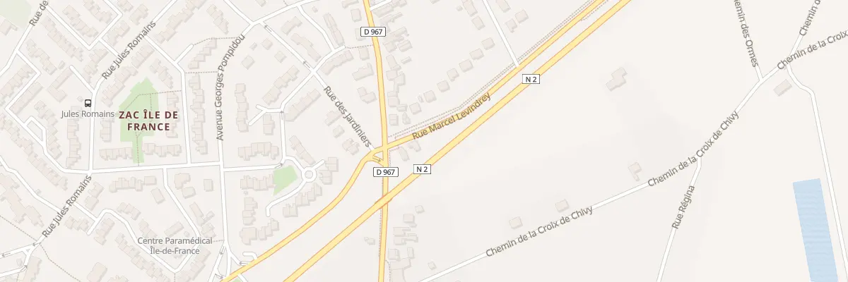 Plan du 57 Rue Arsène Houssaye à Laon