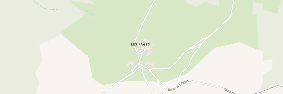 Plan du 29 Les Fages à Josat