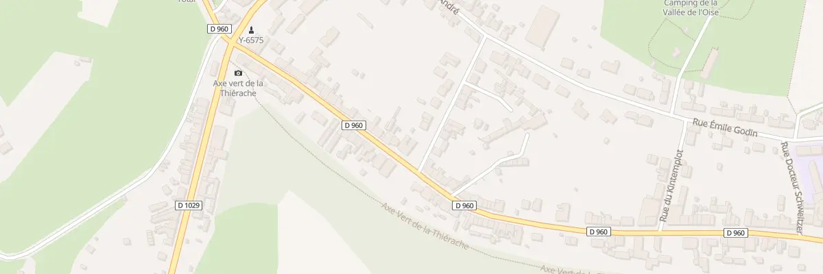 Plan du 215 Rue de Vervins à Guise