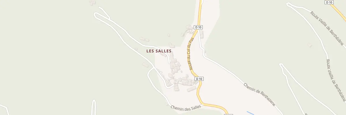 Plan du 5932 Les Salles à Val-d’Aigoual