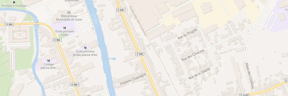 Plan du 270 Rue Sadi Carnot à Guise