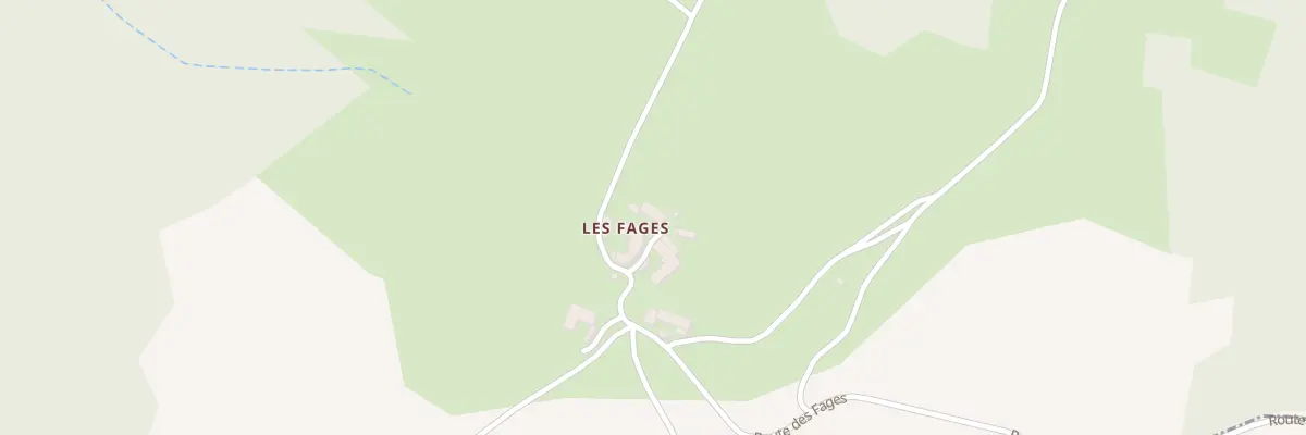 Plan du 30 Les Fages à Josat