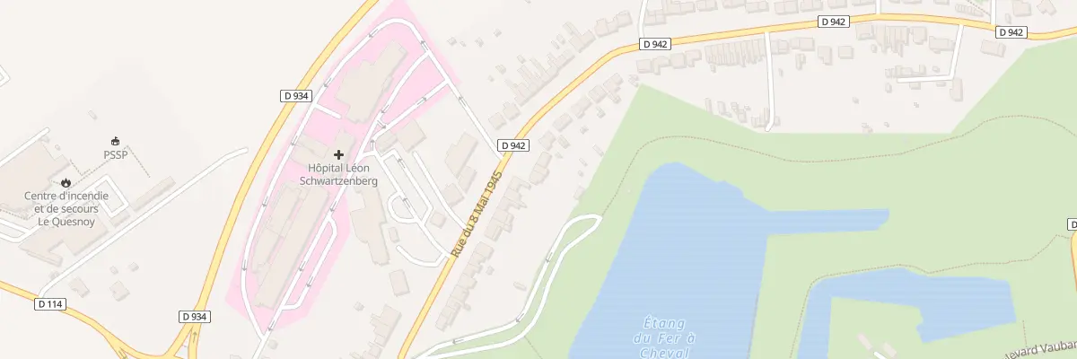 Plan du 87 Rue du 8 Mai 1945 au Quesnoy