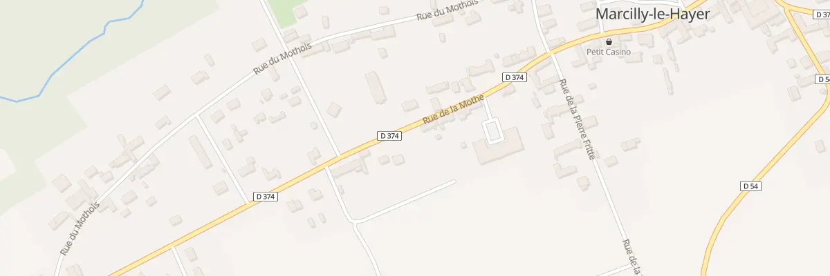 Plan du 31 Rue de la Mothe à Marcilly-le-Hayer