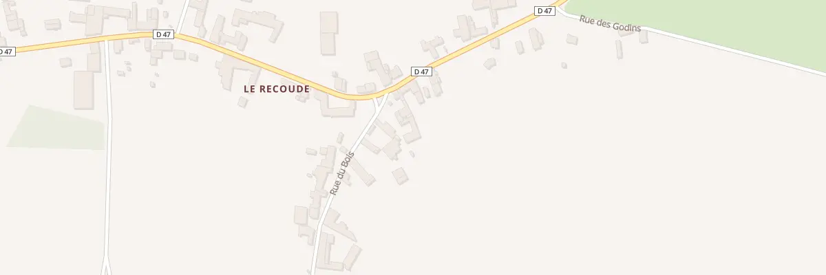 Plan du 6 Rue du Chateau au Gault-Soigny