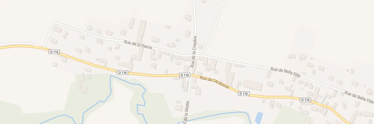 Plan du 3 Rue de la Crayère à Saint-Loup-de-Buffigny