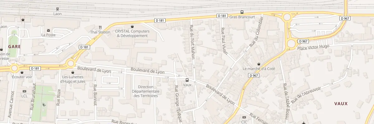 Plan du 15 Rue du Fort Mahon à Laon