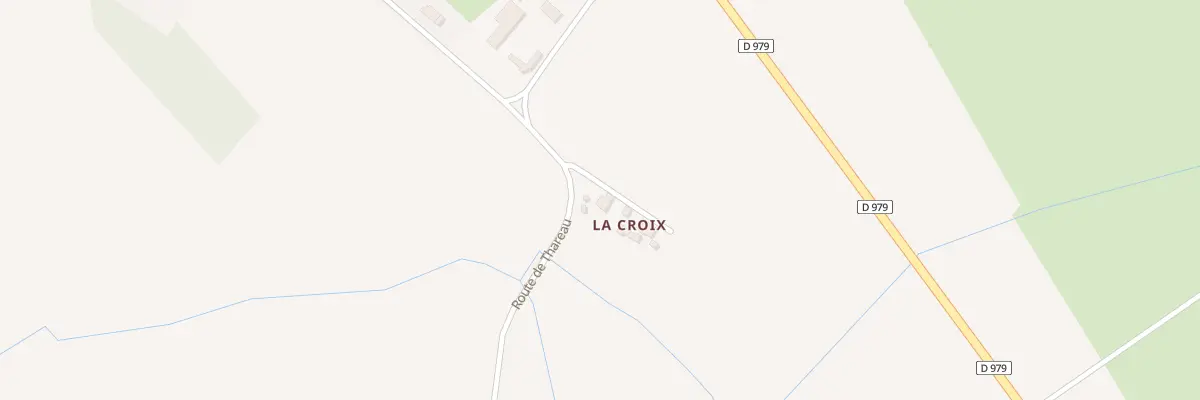 Plan du 2 Imp de la Croix à Saint-Hilaire-Fontaine