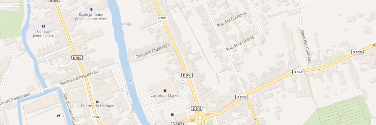 Plan du 138 Rue Sadi Carnot à Guise