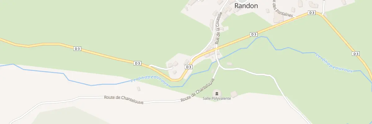 Plan du 5158 Arzenc Village à Arzenc-de-Randon