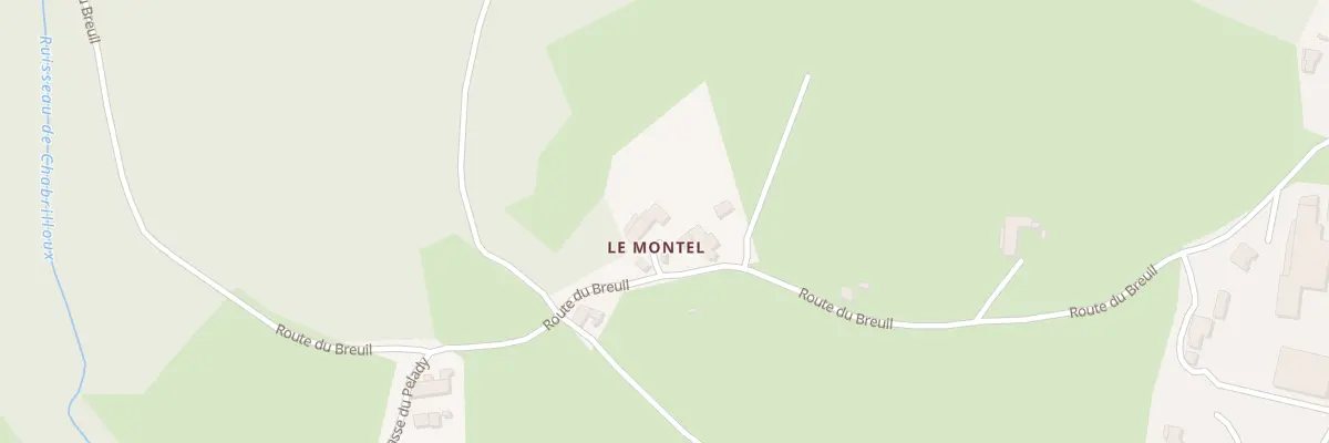 Plan du 5125 Le Montel à Saint-Alyre-d’Arlanc