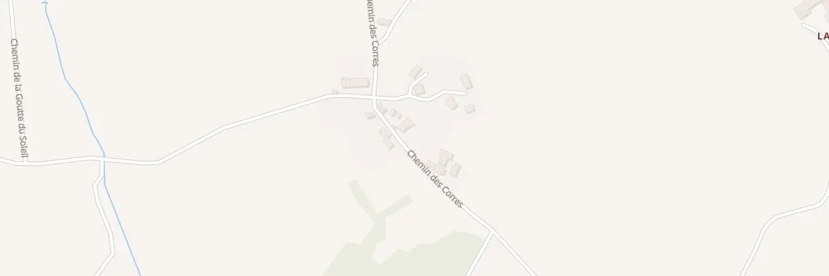 Plan du 43 Che des Corres à Isserpent