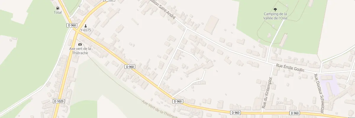 Plan du 375 Rue du Bastion Saint-andré à Guise