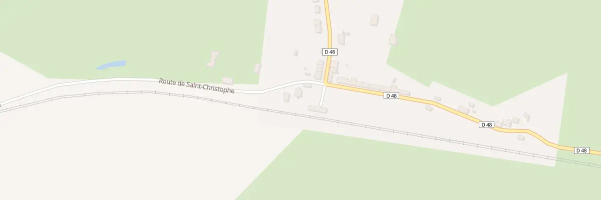 Plan du 2 Pl de la Gare à Saint-Prix