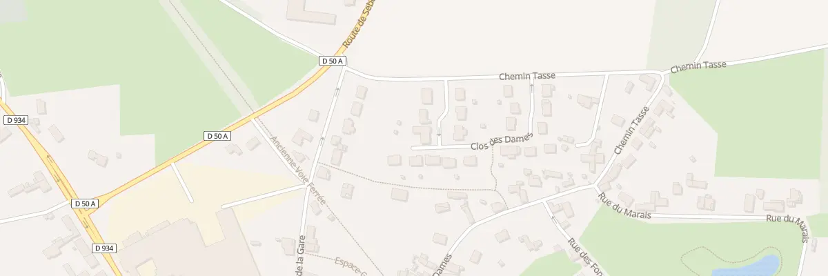 Plan du 3 Res Clos des Dames Chem Tasse à Jenlain