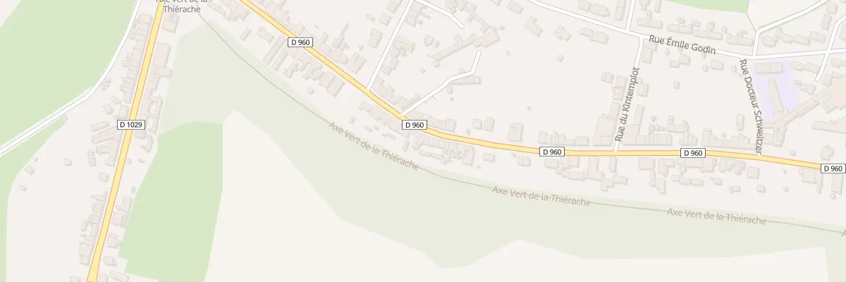 Plan du 318 Rue de Vervins à Guise