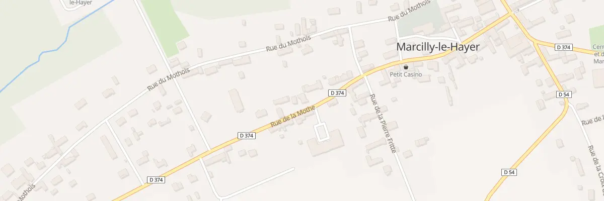 Plan du 20 Rue de la Mothe à Marcilly-le-Hayer
