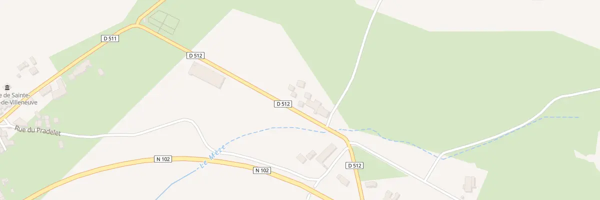 Plan du 3 Rte des Rivailles à Sainte-Eugénie-de-Villeneuve