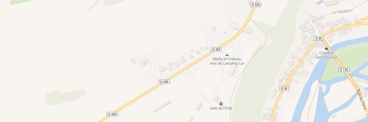 Plan du 32 Rue du Beauvais à Mailly-le-Château