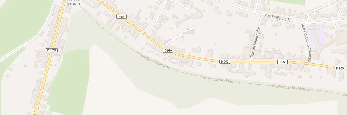 Plan du 328 Rue de Vervins à Guise