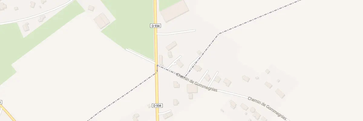 Plan du 1 Rte des 4 Vents à Villers-Pol