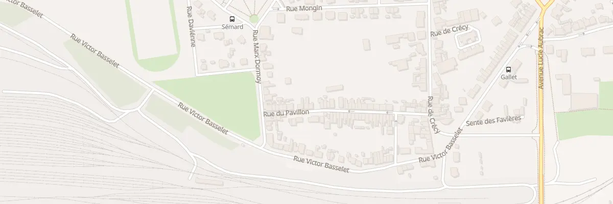 Plan du 52 Rue du Pavillon à Laon