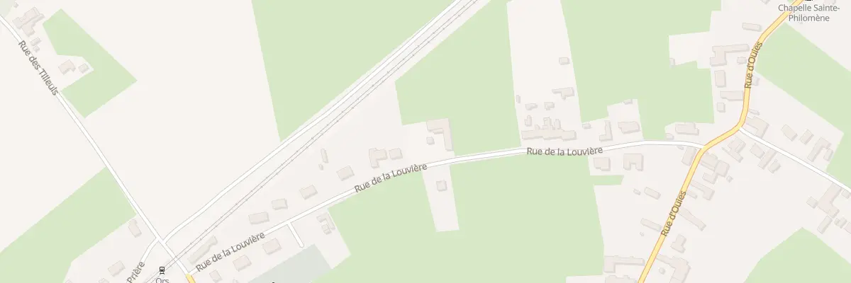 Plan du 22 Rue de la Louvière à Ors