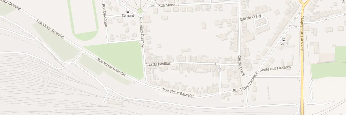 Plan du 50 Rue du Pavillon à Laon