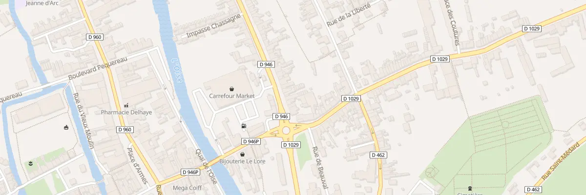 Plan du 42 Rue Sadi Carnot à Guise
