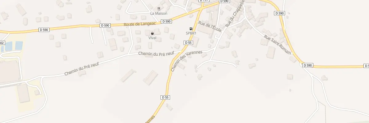 Plan du 5 Che des Varennes à Siaugues-Sainte-Marie